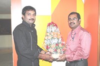 Writer Siddu Stills at Tori